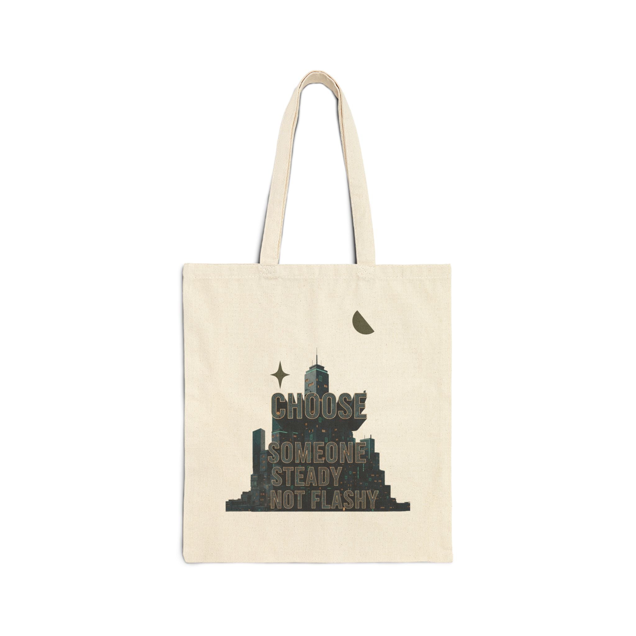 Cotton Canvas Tote Bag