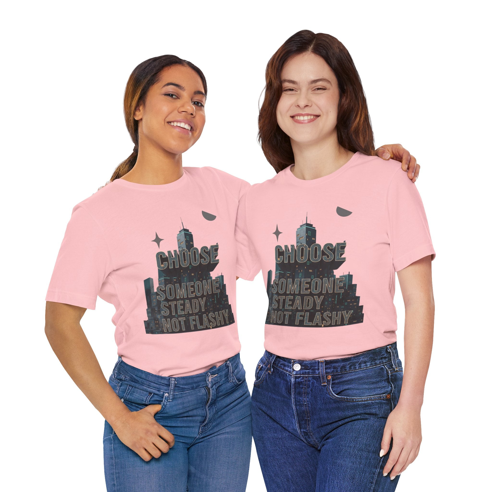 Art Deco cityscape tee