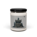 Neo‑Deco Chrome Geometry Candle.