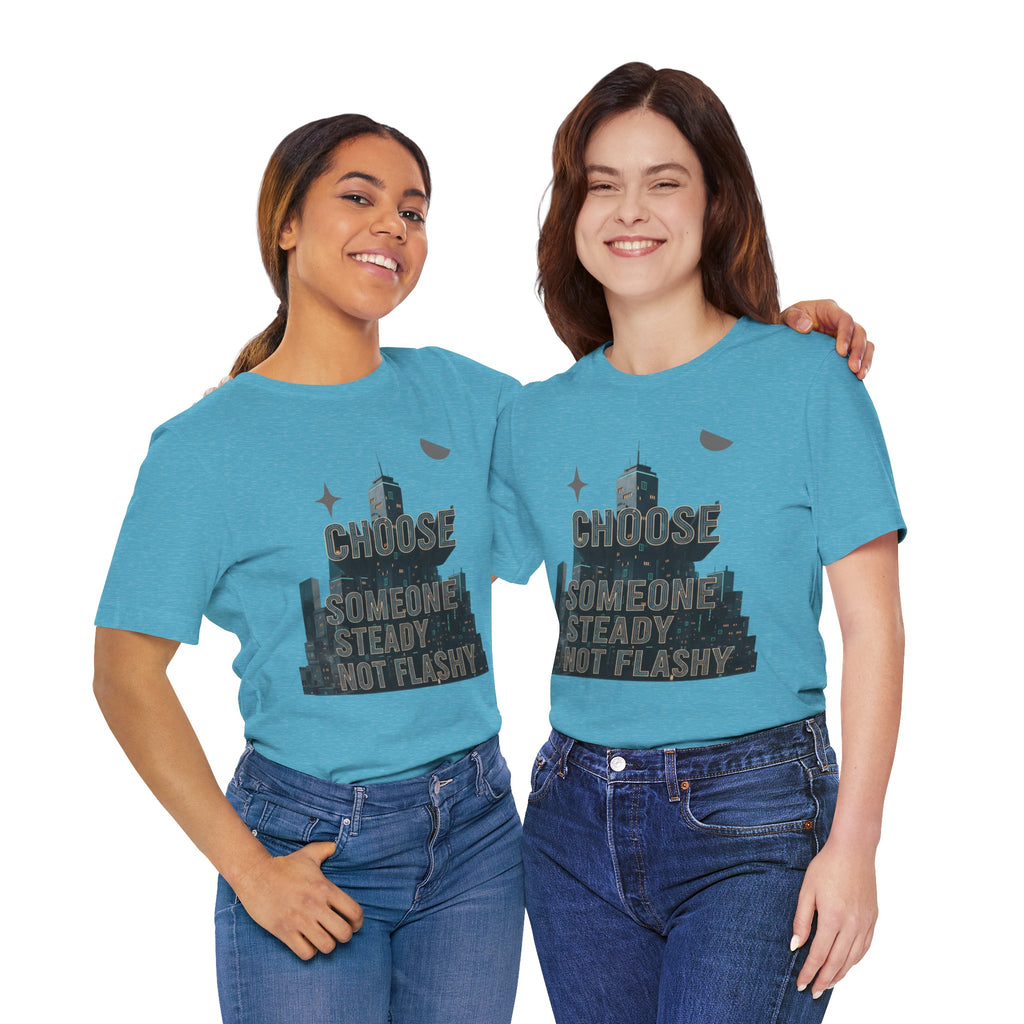 Art Deco cityscape tee