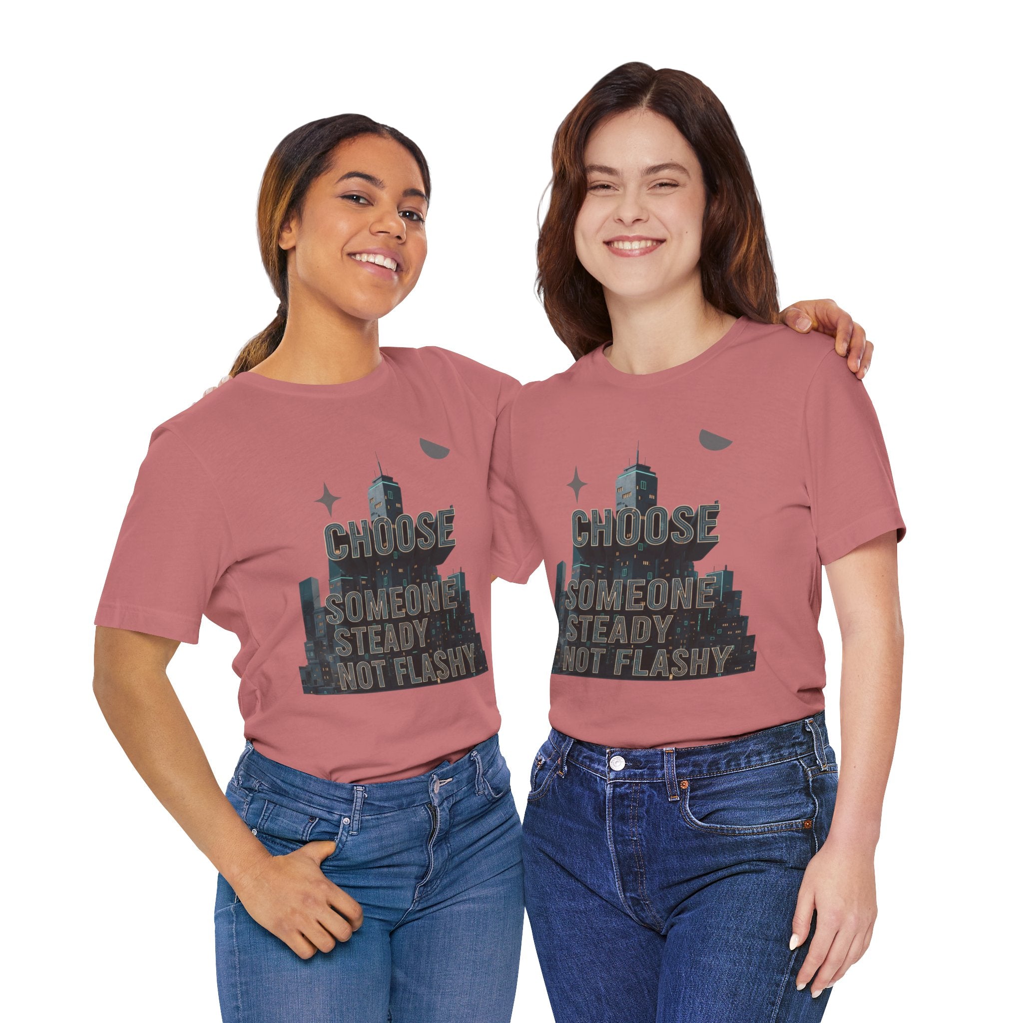 Art Deco cityscape tee