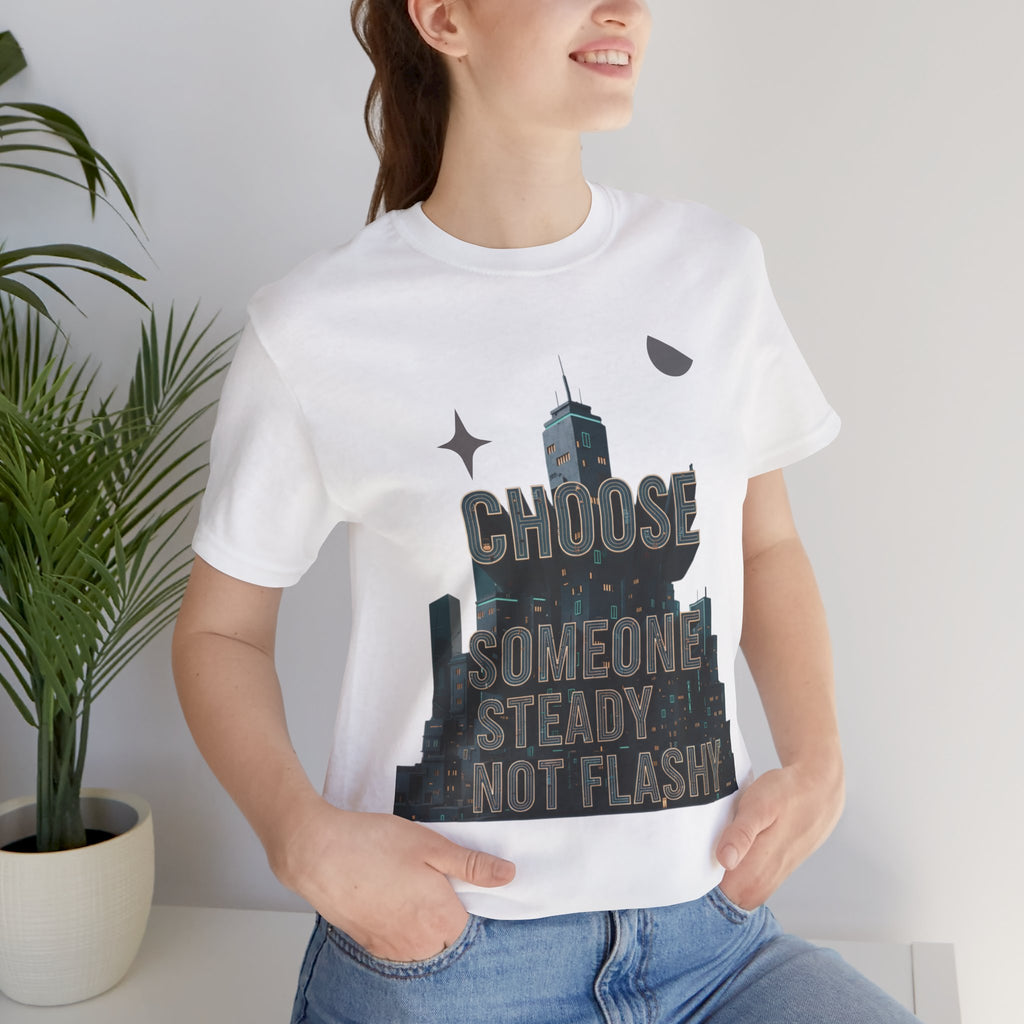 Art Deco cityscape tee