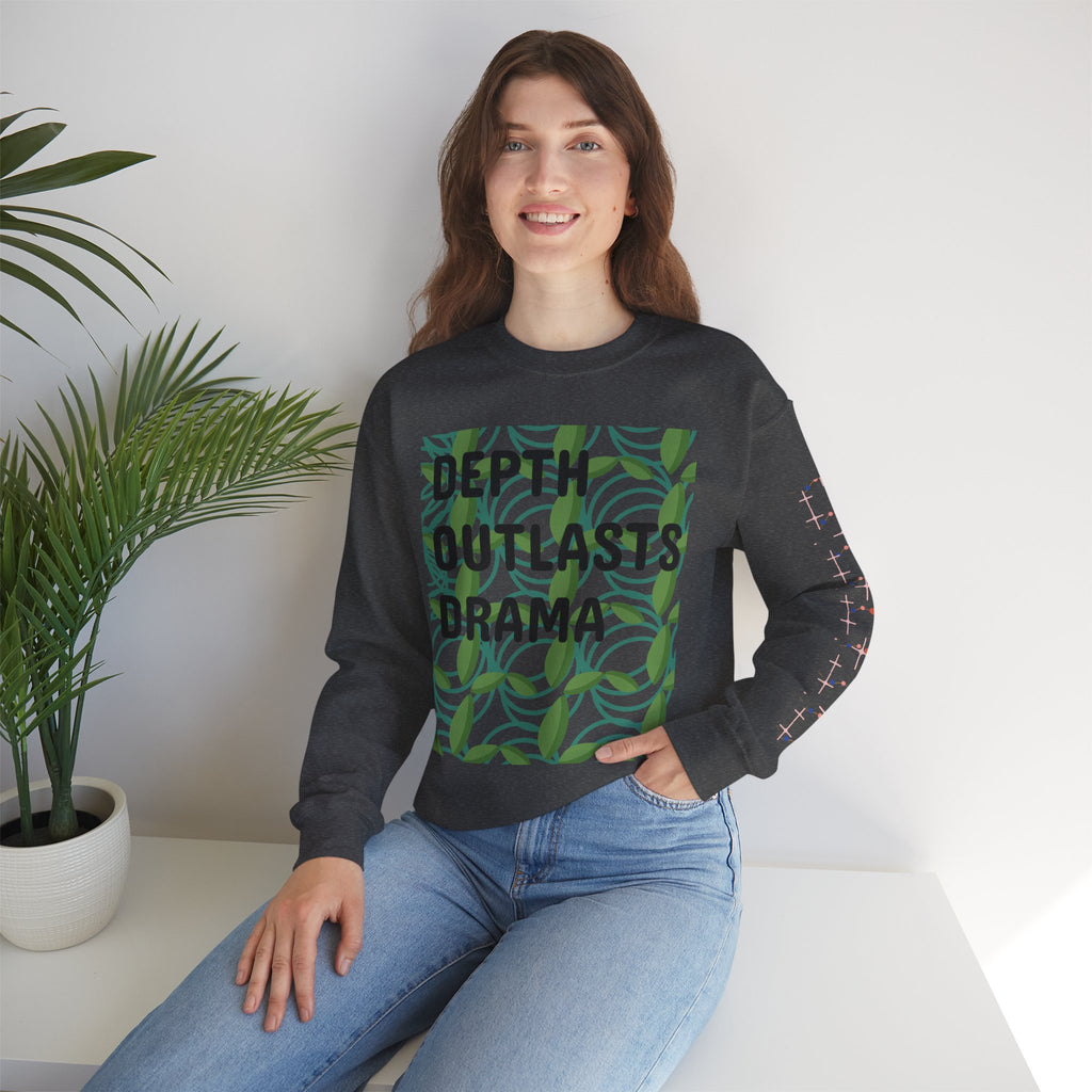Depth outlast drama Unisex Heavy Blend™ Crewneck Sweatshirt