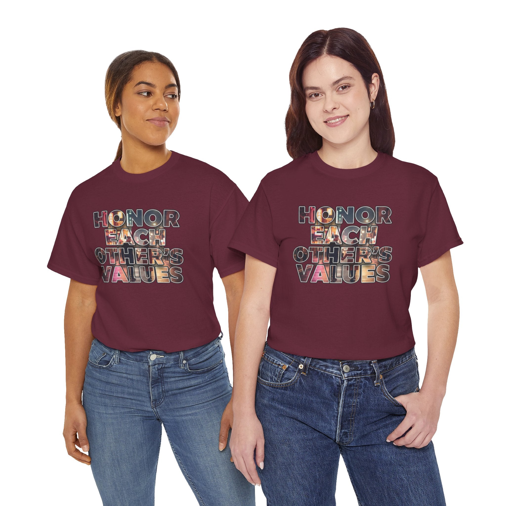 Honor Each Other’s Values T-Shirt — Respect & Unity Graphic Tee