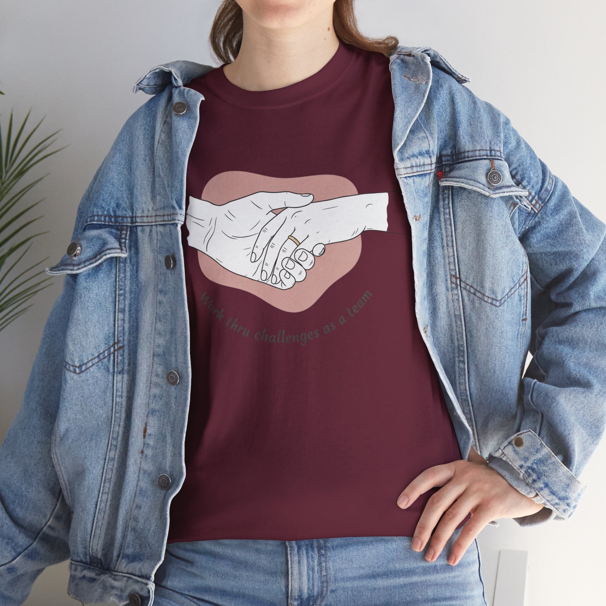 Work thru challenges as a Team Tee