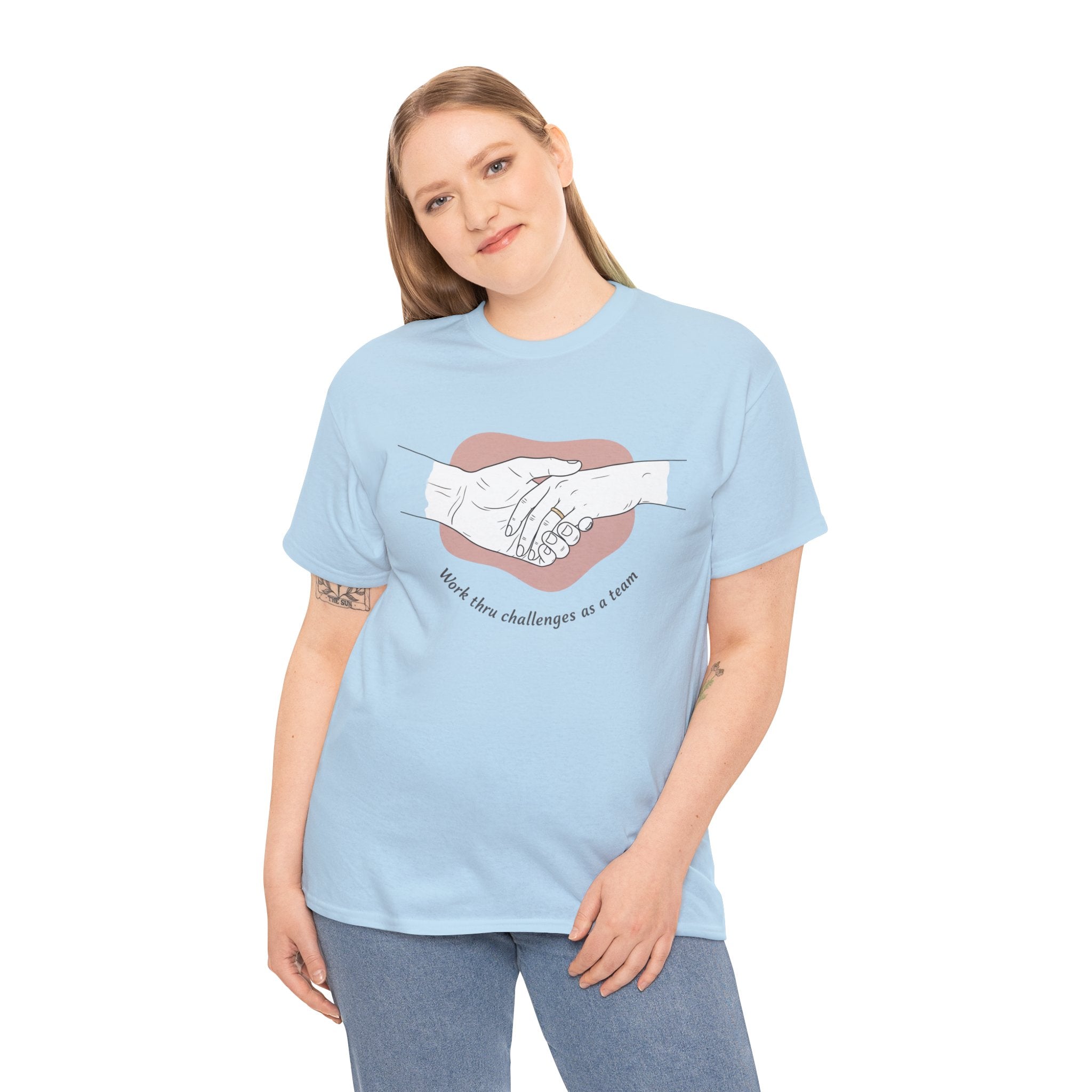 Work thru challenges as a Team Tee