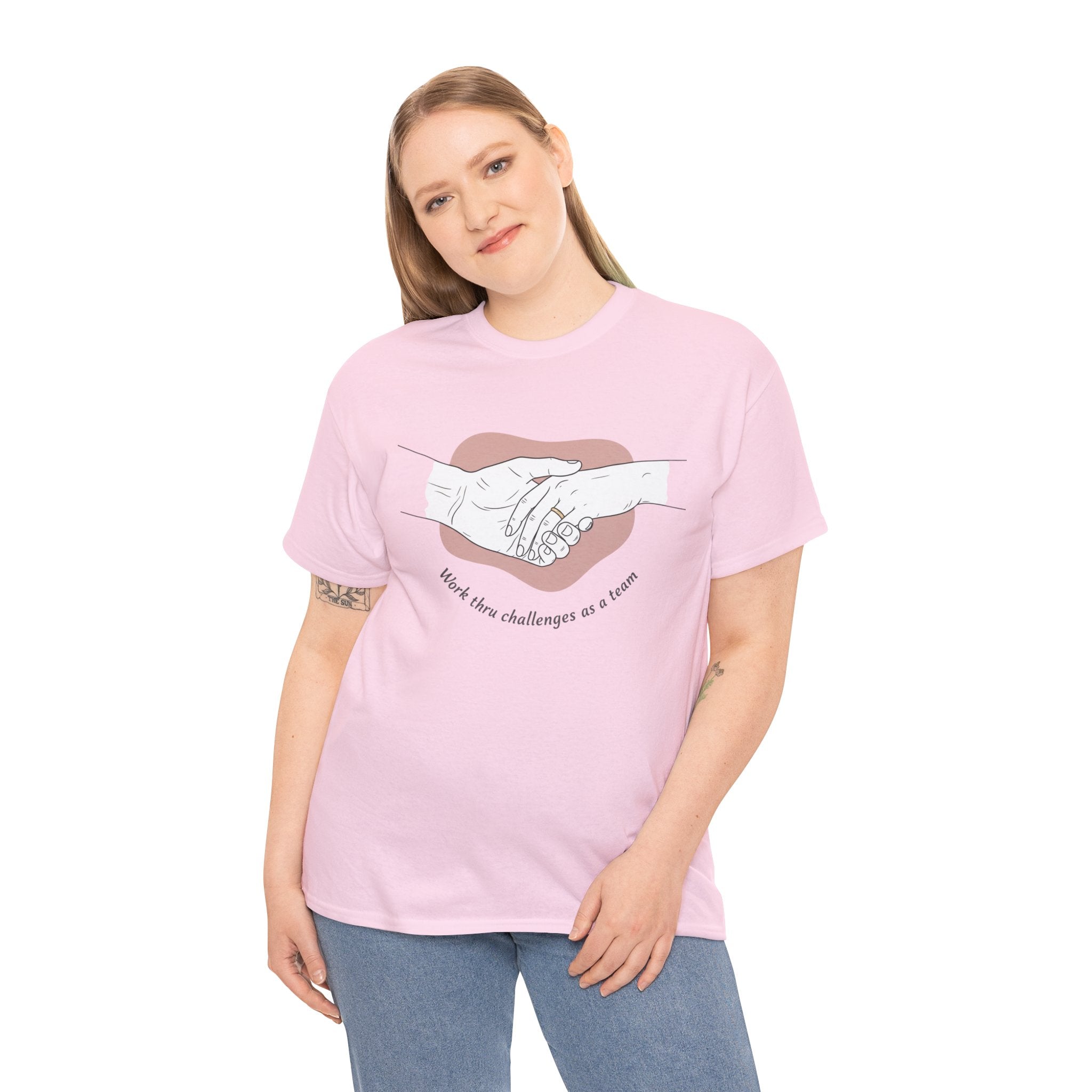 Work thru challenges as a Team Tee