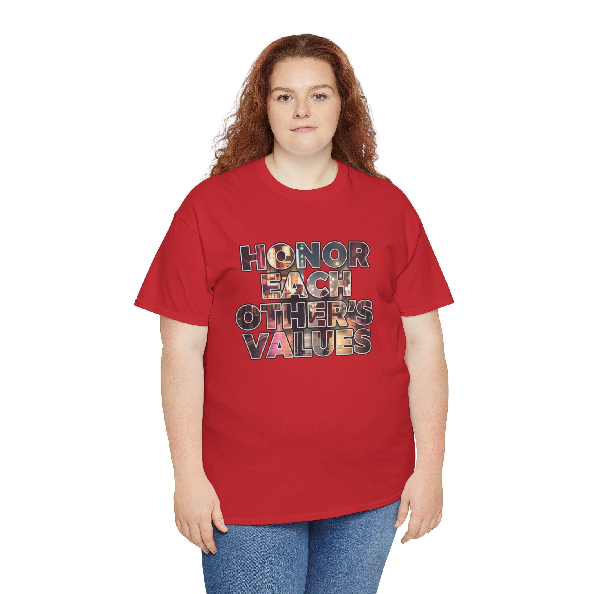 Honor Each Other’s Values T-Shirt — Respect & Unity Graphic Tee