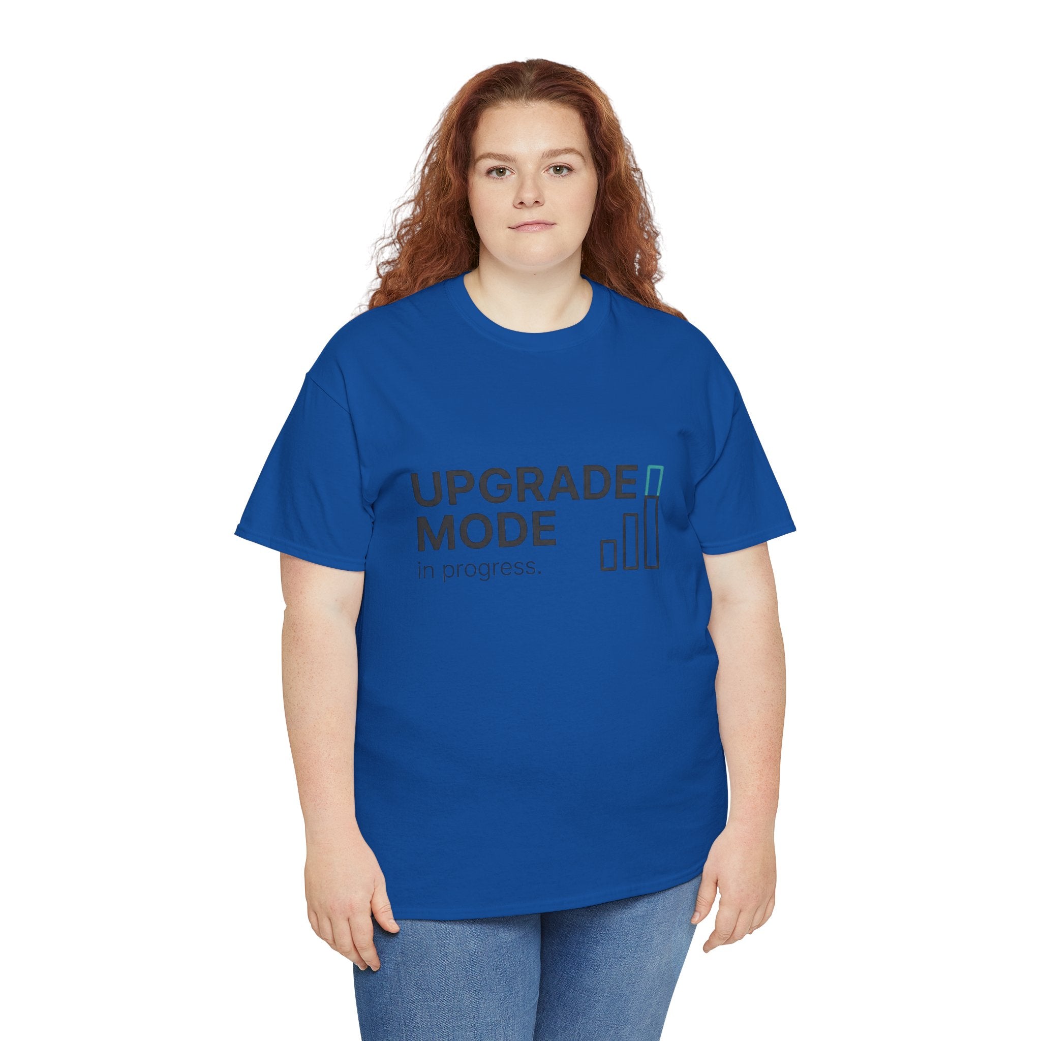 "Upgrade Mode" Motivational Tee (front: Upgrade Mode, back: Becoming better than before)