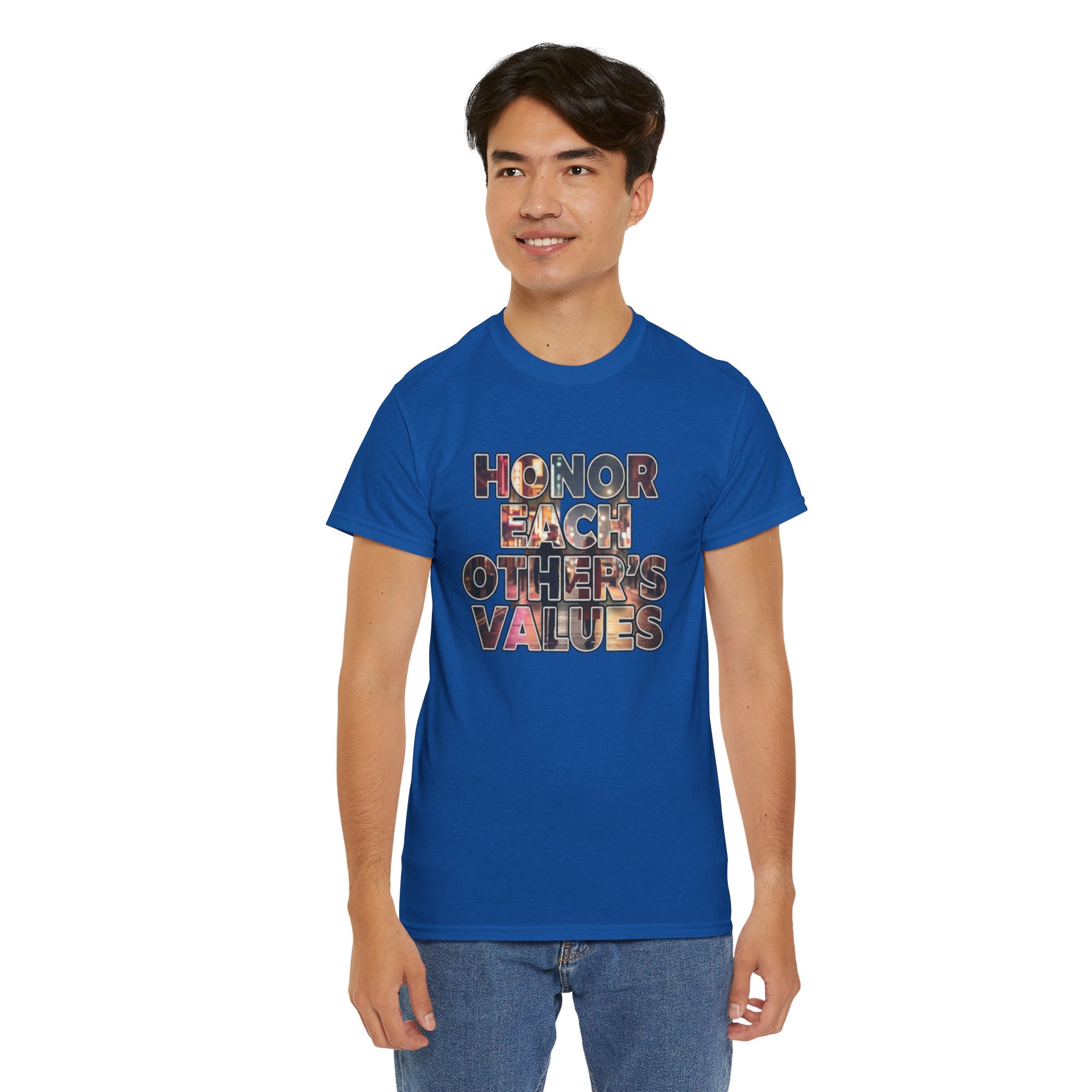 Honor Each Other’s Values T-Shirt — Respect & Unity Graphic Tee