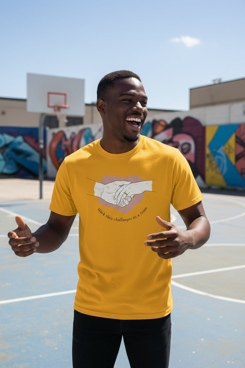 Work thru challenges as a Team Tee